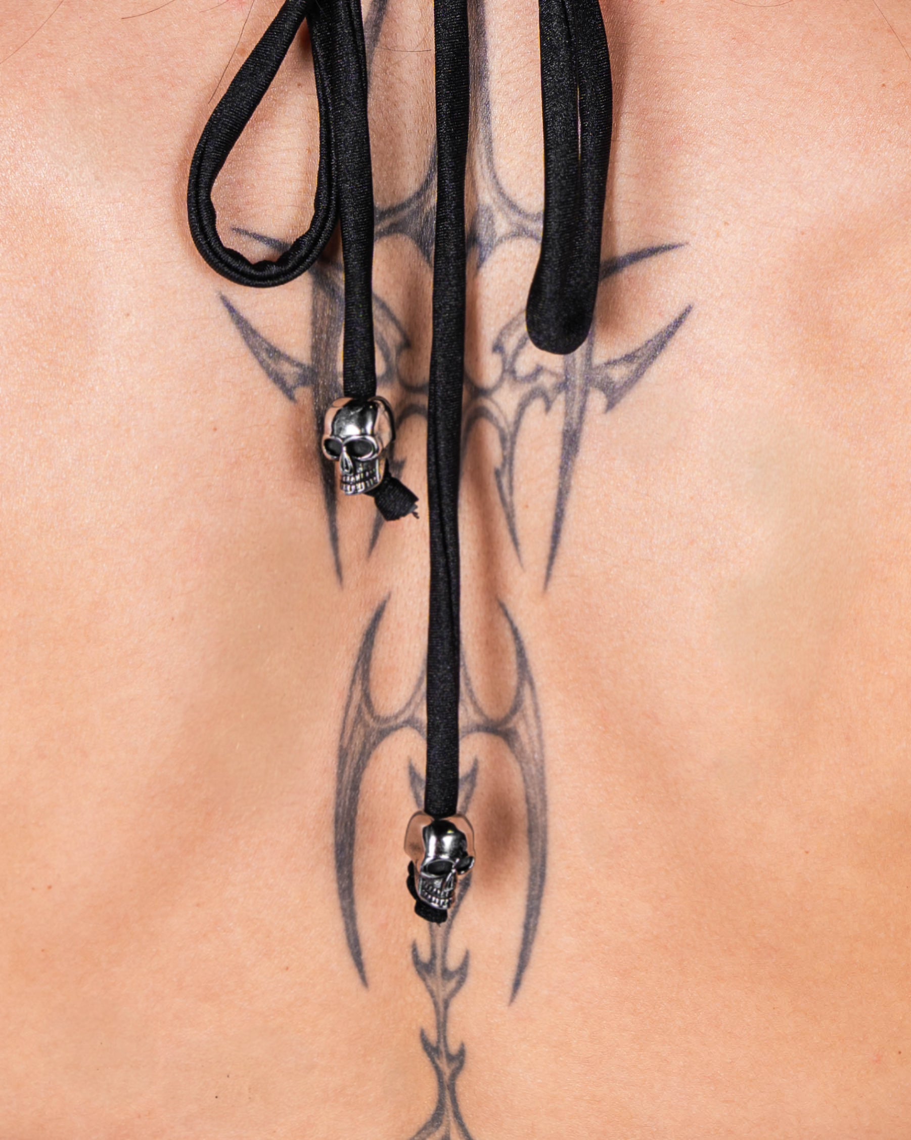 OBSIDIAN STAR HALTER TOP